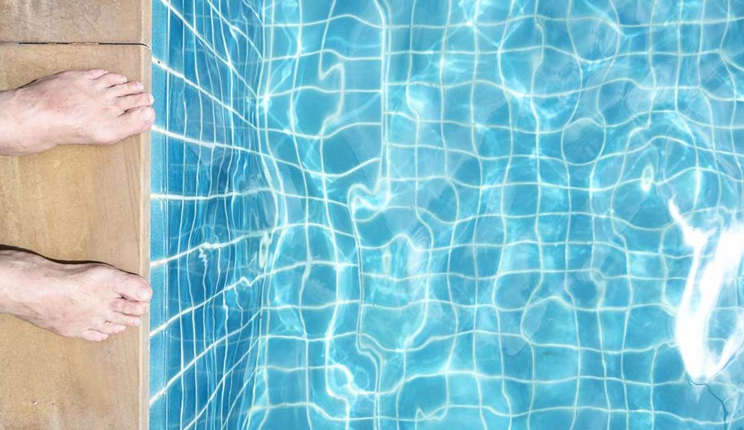 Trending finishes for a concrete pool