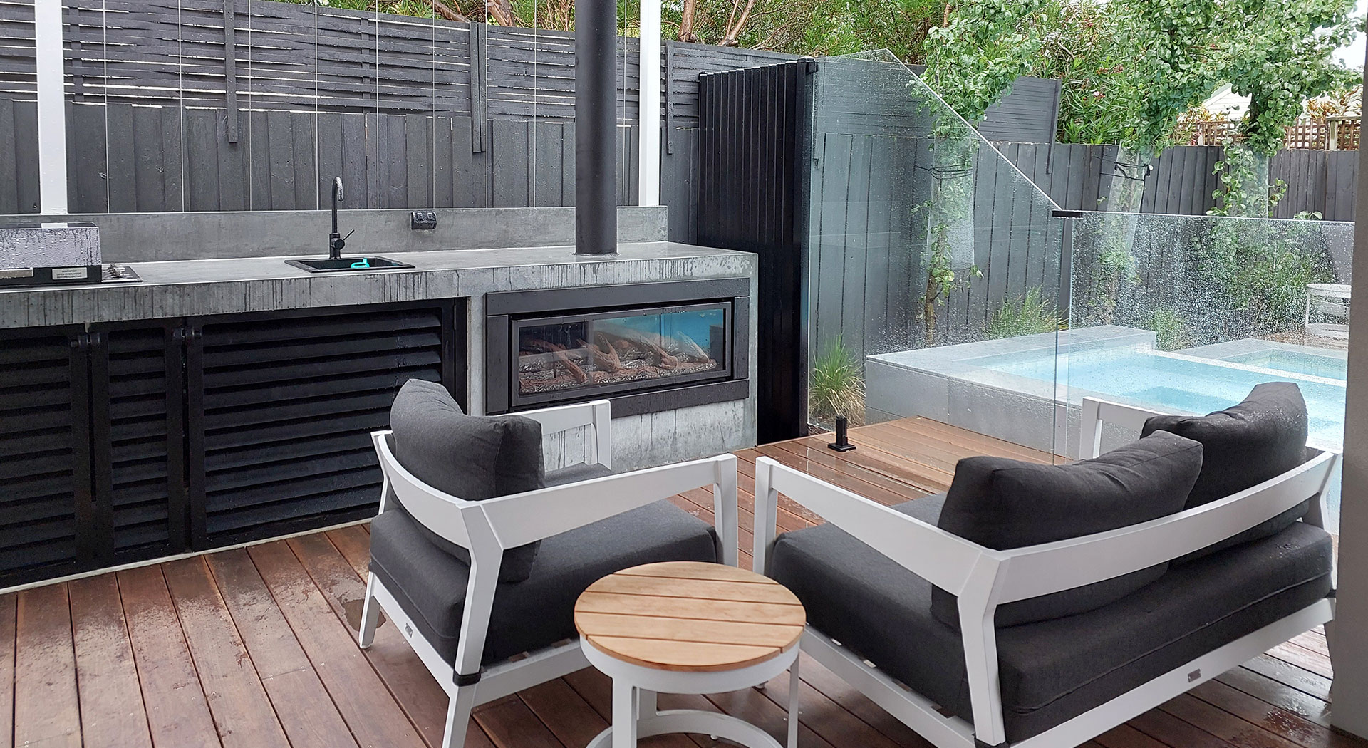 cheltenham alfresco area by Maroondah landscapes