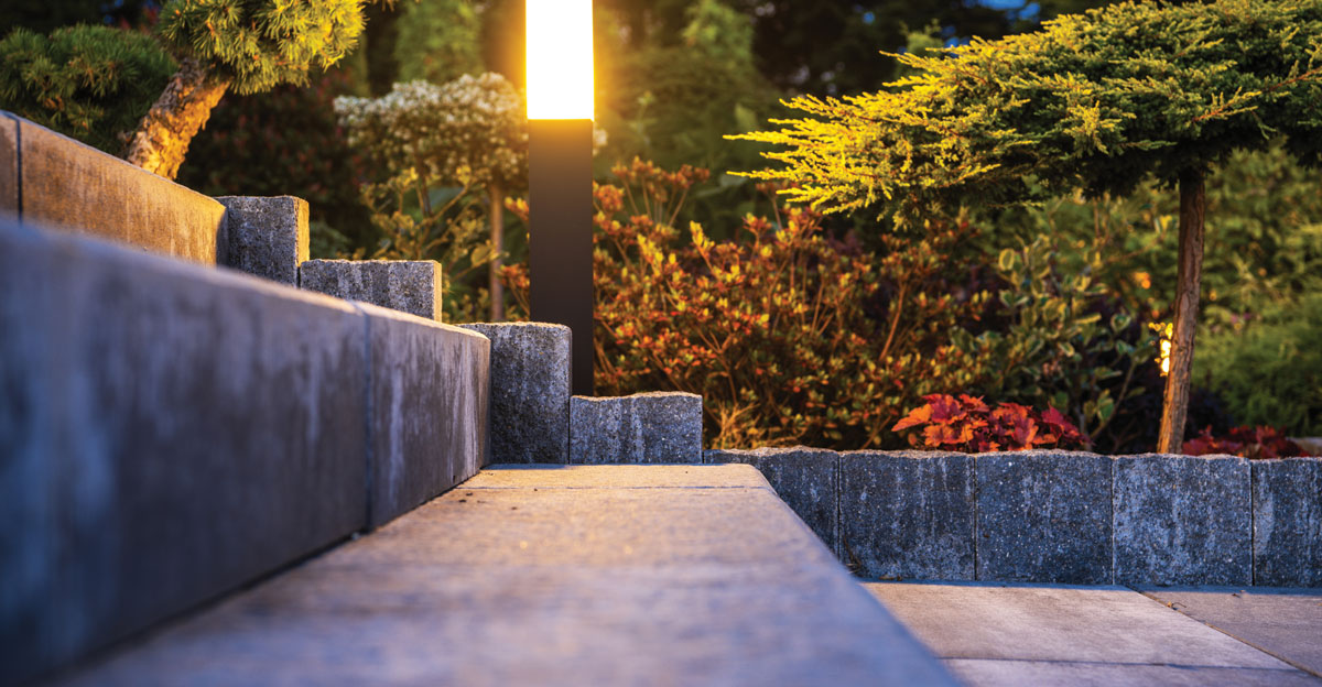 pathways and gardens designed by landscape designers