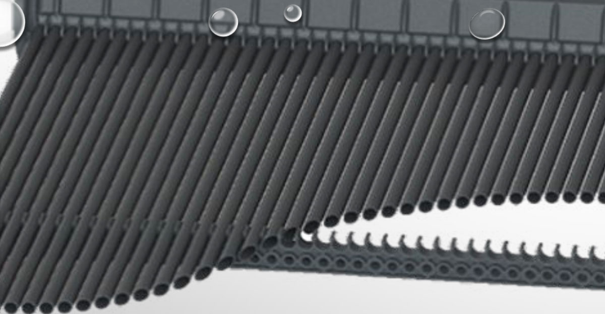 solar pool heating installation