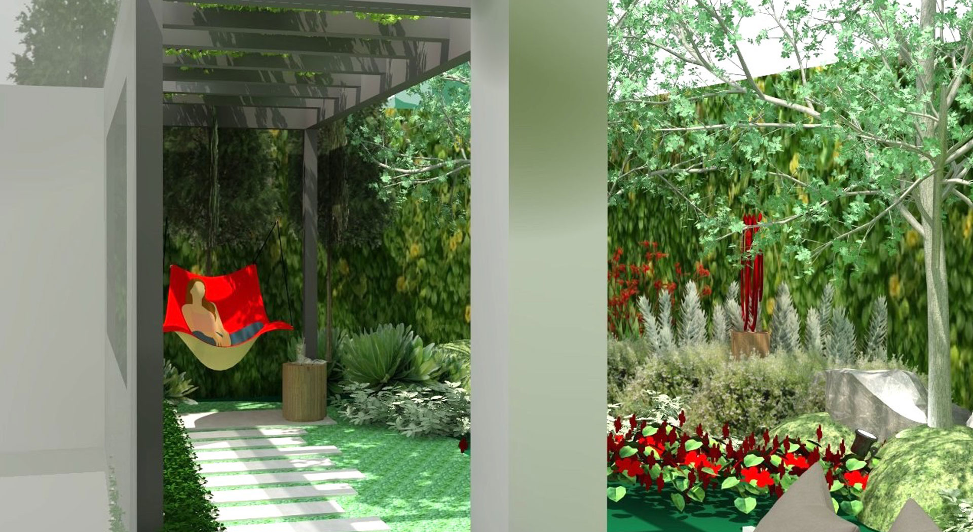 landscape design at Parkdale by Maroondah Landscapes
