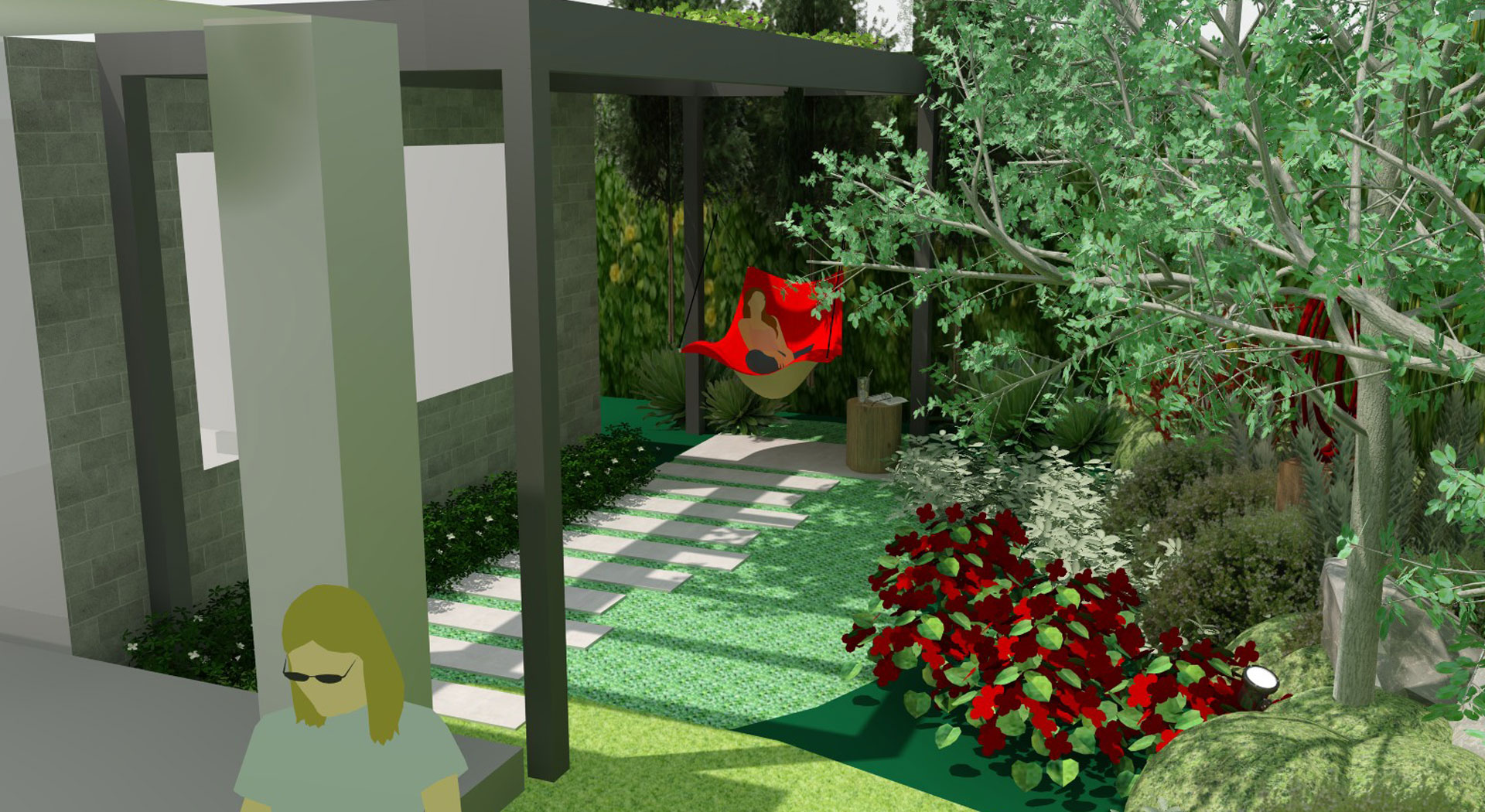 landscape design at Parkdale by Maroondah Landscapes