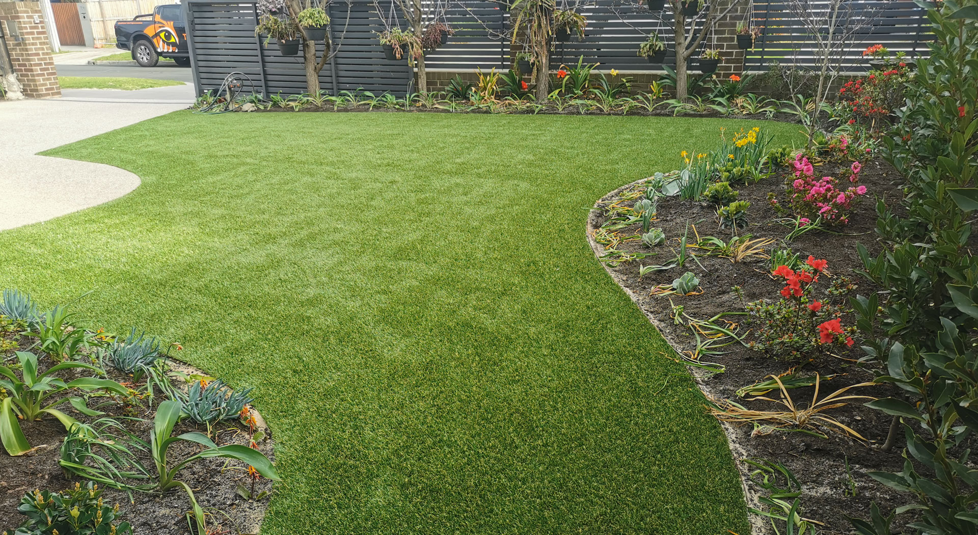 landscape design at Parkdale by Maroondah Landscapes