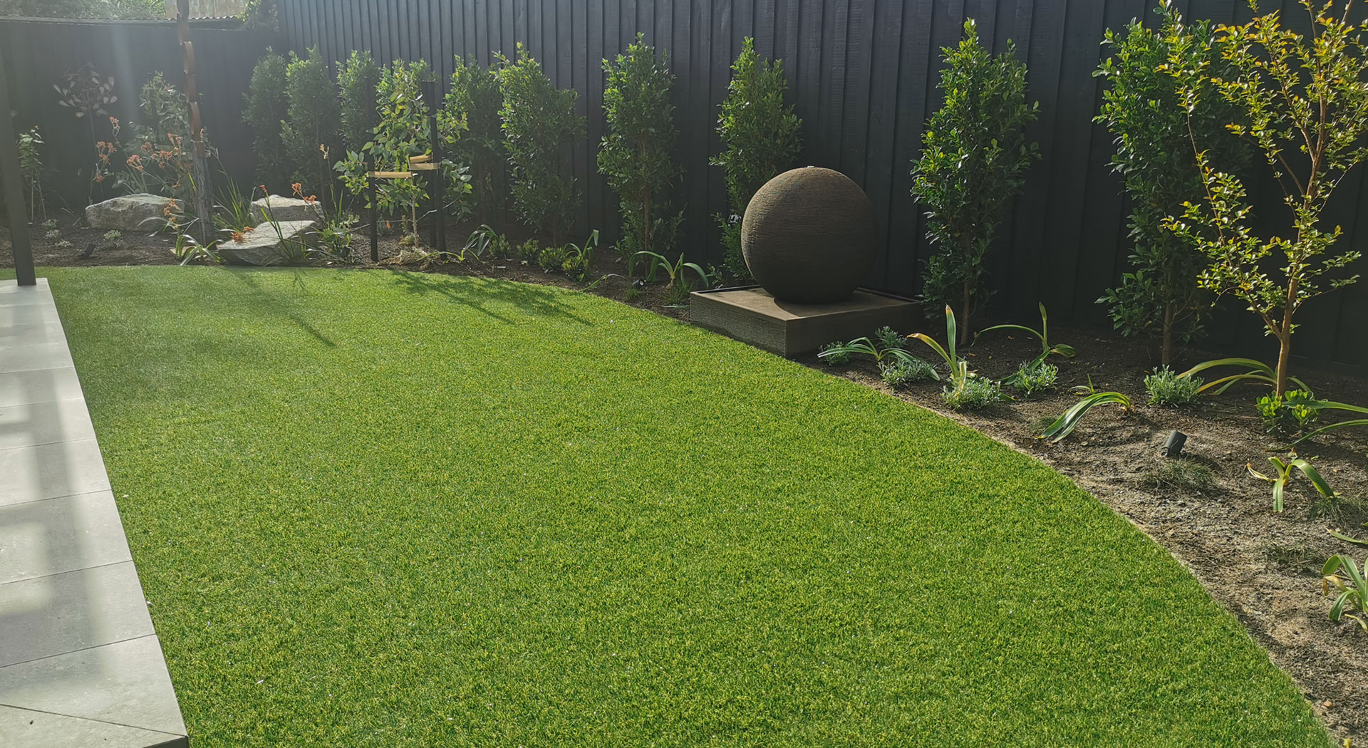landscape design at Parkdale by Maroondah Landscapes