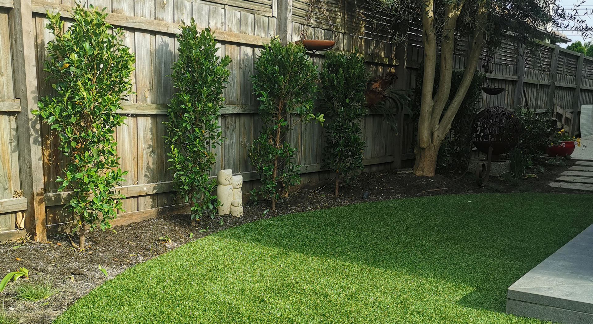 landscape design at Parkdale by Maroondah Landscapes